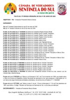 Pauta da 15º Sessão Ordinária do dia 01 de Junho de 2026